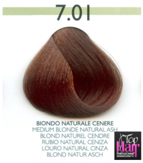 Puring Tutto colors 7.01 BIONDO NATURALE CENERE 100ml