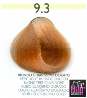 Puring Tutto colors 9.3 BIONDO CHIARISSIMO DORATO 100ml
