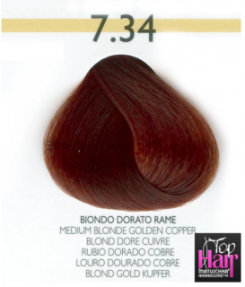 Puring Tutto colors 7.34 BIONDO DORATO RAME 100ml